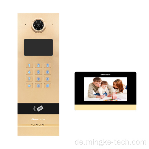 Smart Lock Access Control System Video Türklingel Telefon